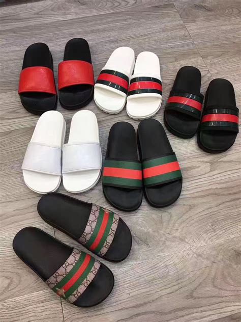 types of gucci slippers.